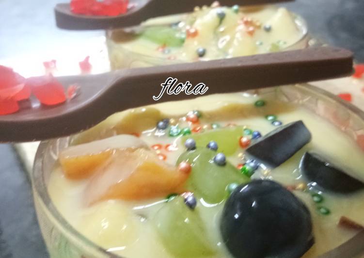 Simple Way to Prepare Perfect Fruit custard