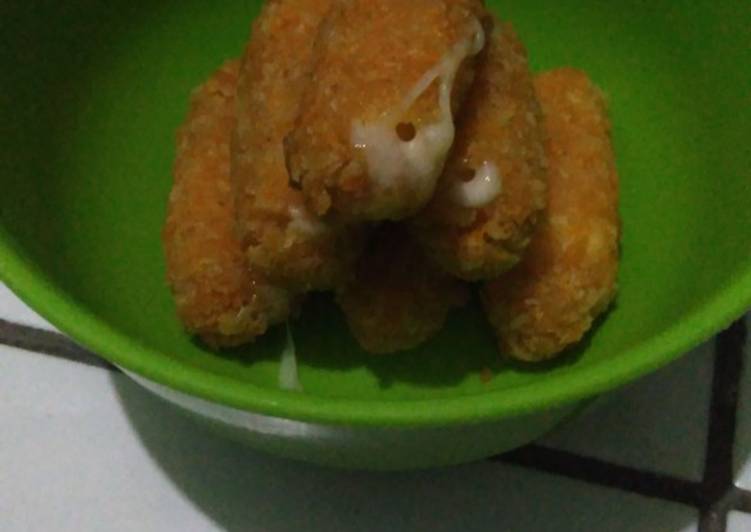 Langkah Mudah untuk Membuat Mozarella goreng ala², Lezat Sekali