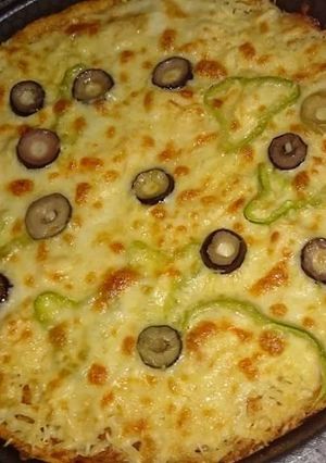 صورة لوصفة بيتزا 🍕