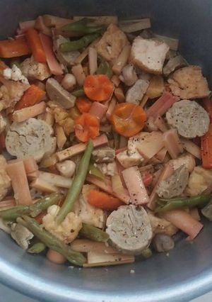 Hình của món Rau củ kho chay 🍄🍍🌳.