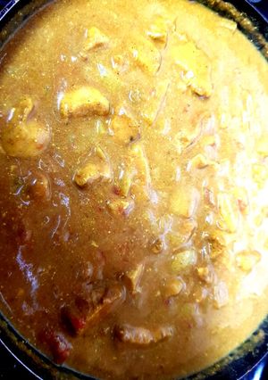 A picture of My Chicken Curry 😘.