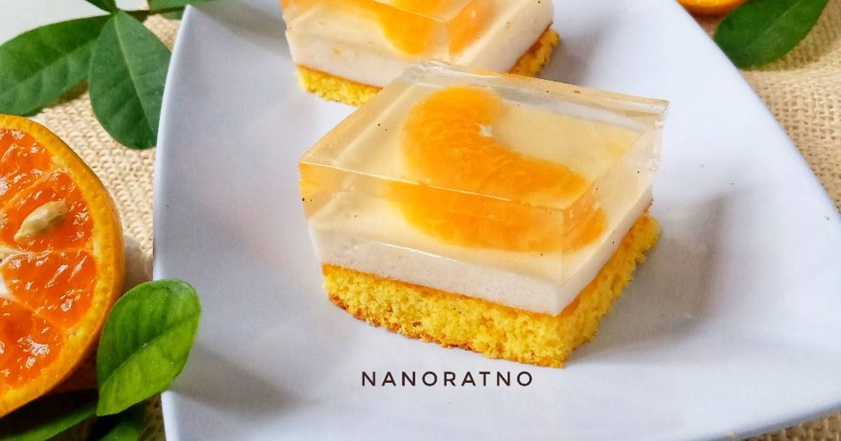 Resep Cake Puding Jeruk oleh NanoRatno Cookpad