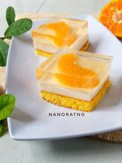 Foto resep Cake Puding Jeruk