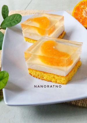 Foto resep Cake Puding Jeruk