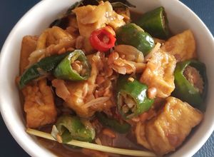 Foto resep Tahu tumis tauco cabe ijo