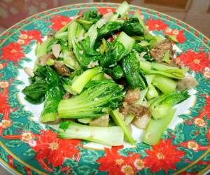 Resep Populer Tumis Pokcoy Kulit Ayam Enak Sederhana