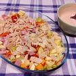 Ensalada con salsa rosa