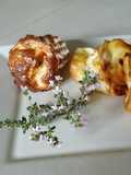 Cannelés with Fresh Salmon and Thyme