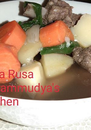 Foto resep SUP IGA RUSA ALA PRAMUDYA'S KITCHEN