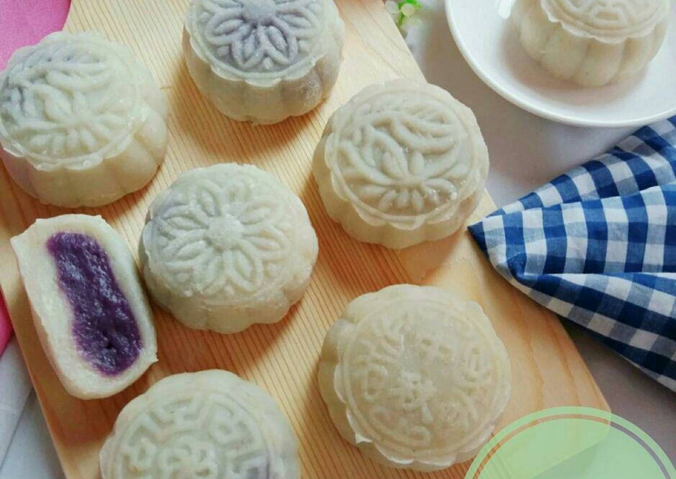 Resep SNOW SKIN MOONCAKE with PURPLE YAM FILLING – Life Style News