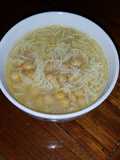 Sopa con garbanzos