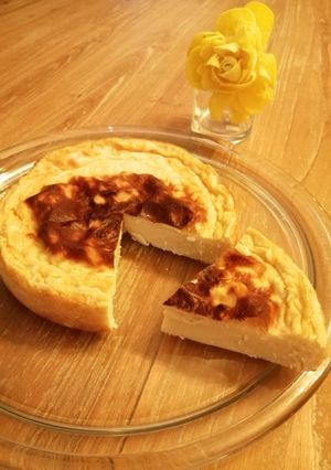 Une photo de Flan pâtissier à la noix de coco