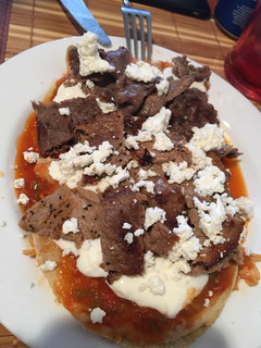 Una foto de Enchiladas rojas