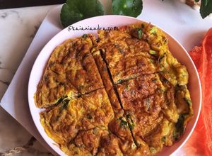 Foto resep Telor Dadar Pegagan