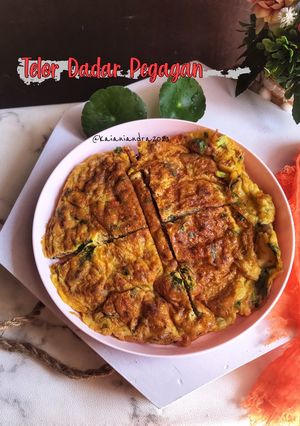 Foto resep Telor Dadar Pegagan