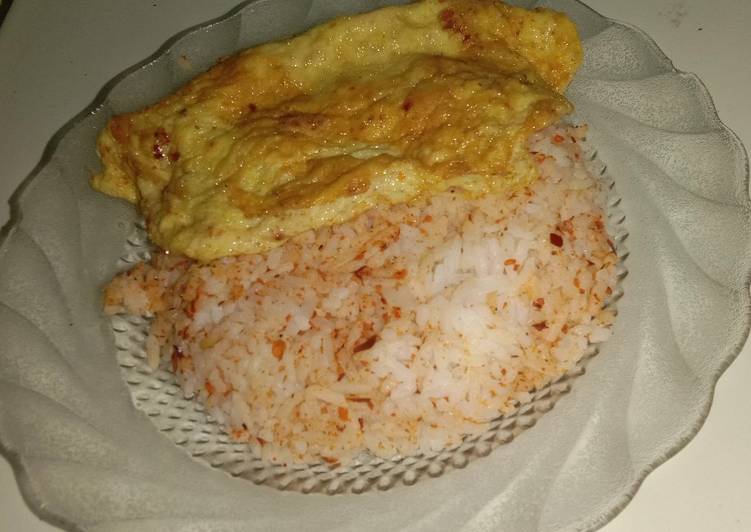 Nasi pedas with boncabe