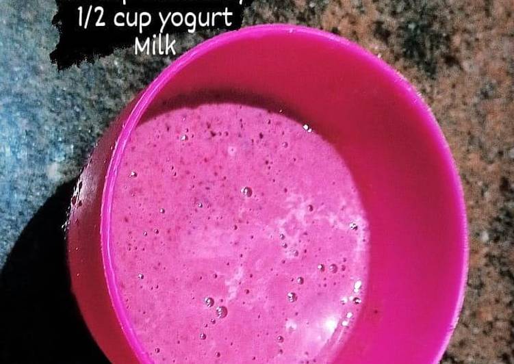 Easiest Way to Prepare Super Quick Homemade Energy boost smoothie 😋😋