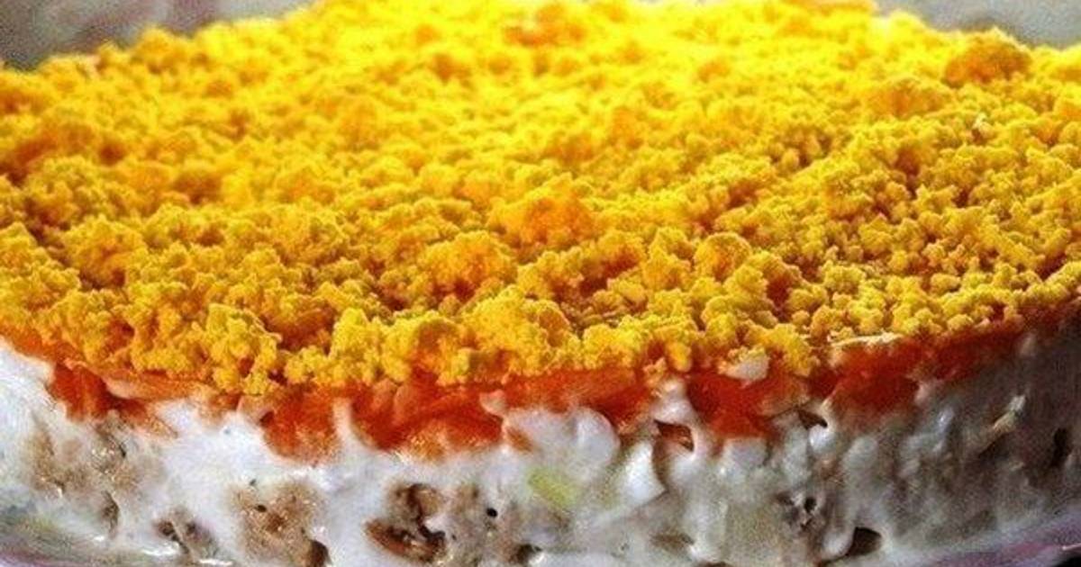 Салат Из Вареной Горбуши Рецепт С Фото