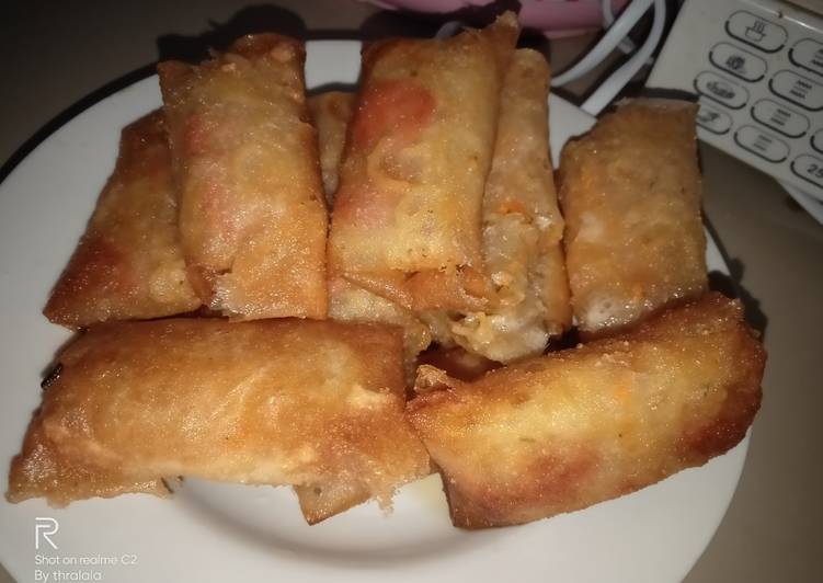 Resep Lumpia mie yang Bikin Ngiler