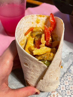 Una foto de Fajitas de pollo