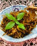 Ruốc nấm đùi gà chay