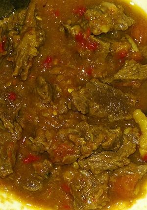 Foto resep Daging Sapi Asam Pedas