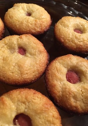 A picture of Corn Dog Muffins.