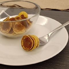 A picture of Tik tok viral pancake cereal.