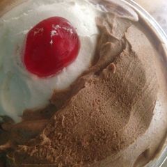 A picture of Home made ice cream.