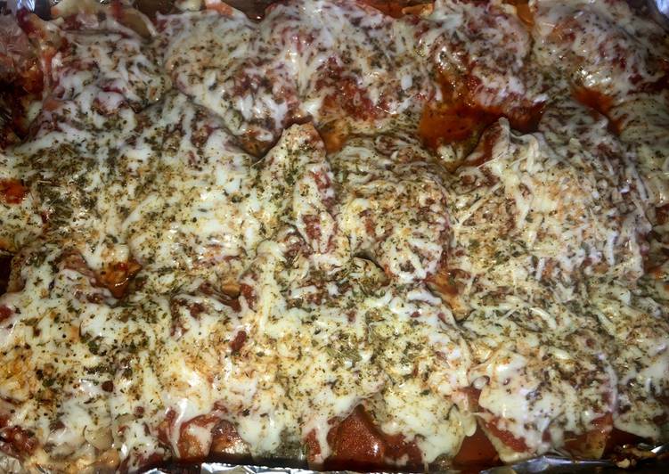 Simple Way to Make Ultimate 30 minute Spinach&amp;mushroom ricotta and pizza stuffed shells