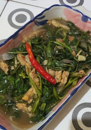 Foto resep Cah Kangkung Saus Tiram