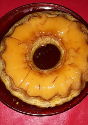 Una foto de Flan Casero