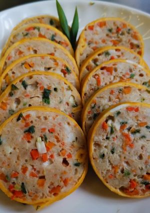 Foto resep Rolade ayam wortel daun bawang