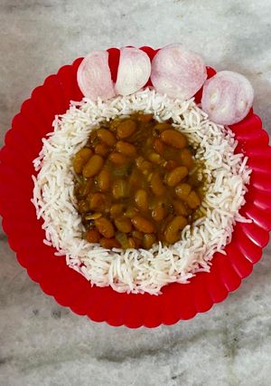 राजमा चावल रेसिपी मुख्य फोटो