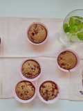 Muffins de avena y frutillas/fresas 🍓 🍓 🍓 🍓 🍓 🍓 🍓