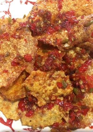 Foto resep Keripik Jengkol Balado