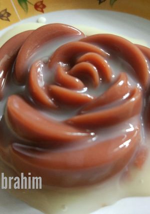 Foto resep Puding Mawar Milo