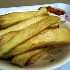 A picture of Ginger Flavoured Yam Fingers.