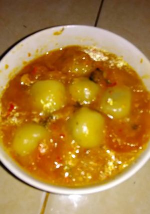 Foto resep Seblak cilok pedas segarrr