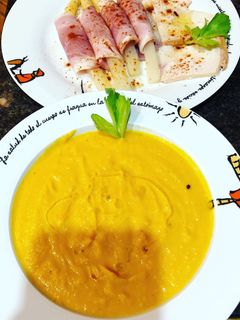 Una foto de Crema de verduras