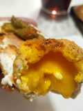 Yemas de huevos rebozadas