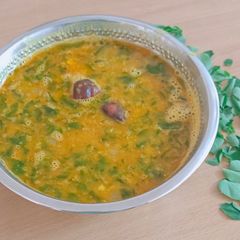 A picture of Simple Moringa Masoor dal.