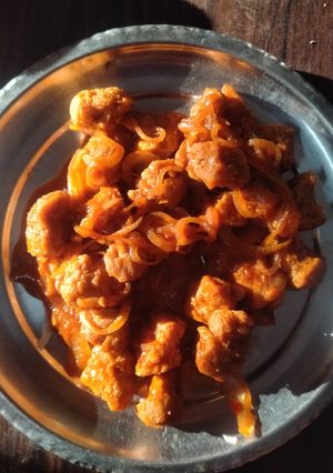 सोया चंक (soya chunk recipe in Hindi) रेसिपी मुख्य फोटो