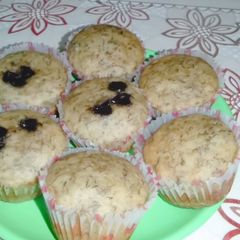 A picture of Banana muffins without oven.