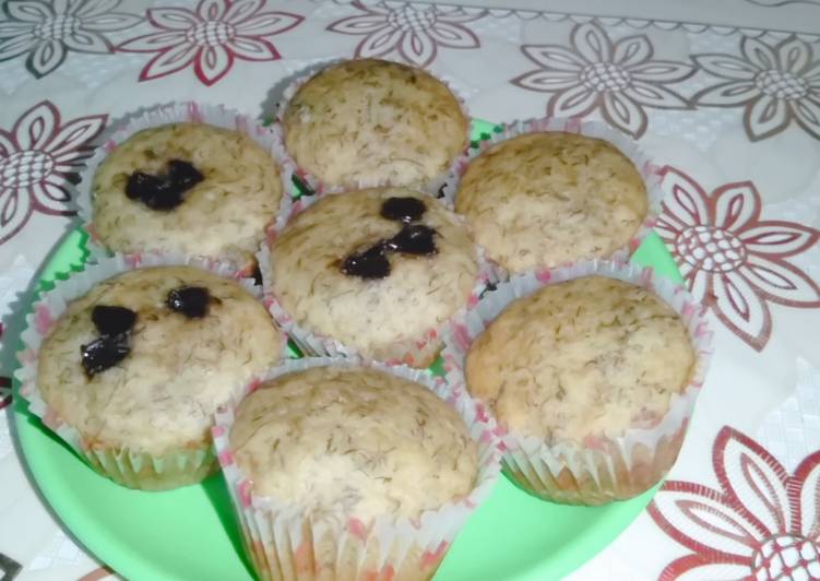 Easiest Way to Prepare Homemade Banana muffins without oven