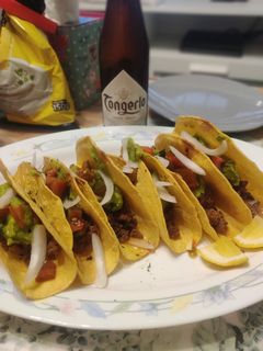 Una foto de Tacos de carne