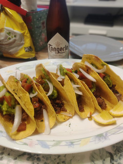 Una foto de Tacos de carne