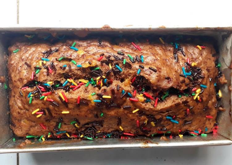 Resep Chocolate Banana Steamed Sponge (Bolu Kukus Coklat Pisang), Lezat Sekali