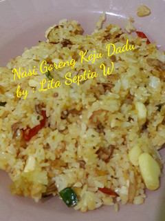 Foto resep Nasi Goreng Keju Dadu