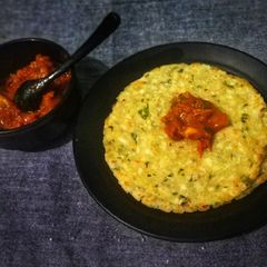 A picture of Akki Roti.